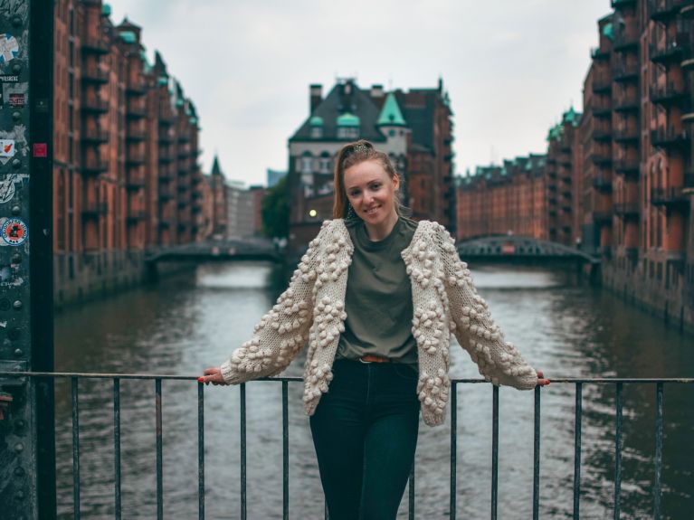 Hamburg is the perfect city for the Moldavian expat Elena.