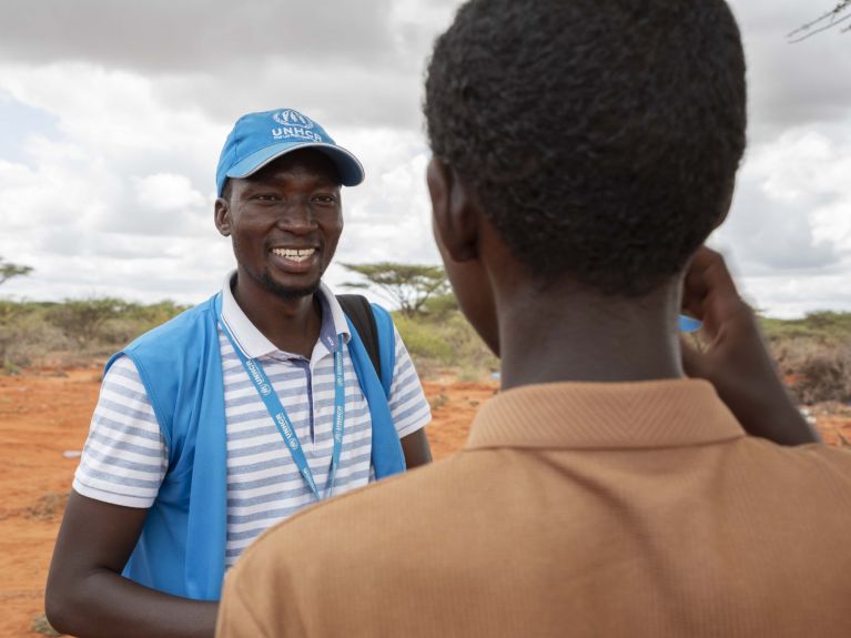 UNHCR supports displaced children by providing specialised programmes and partnerships, thereby helping them to grow up in a secure environment. UNHCR supports displaced children by providing specialised programmes and partnerships, thereby helping them to grow up in a secure environment.