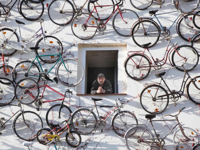 Альтландсберг – здесь живет продавец велосипедов.