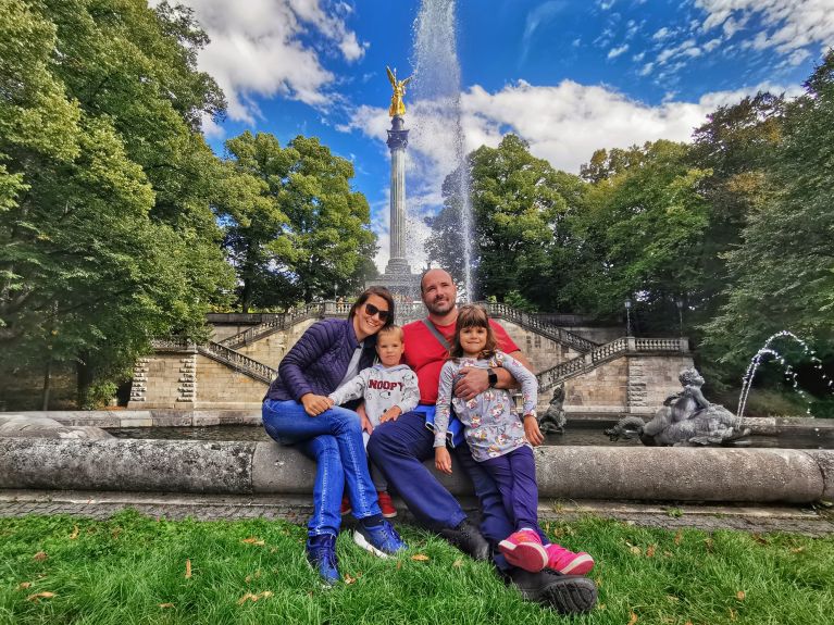 A imigrante Spomenka quer ajudar outras famílias a se adaptarem em Munique. A imigrante Spomenka quer ajudar outras famílias a se adaptarem em Munique.
