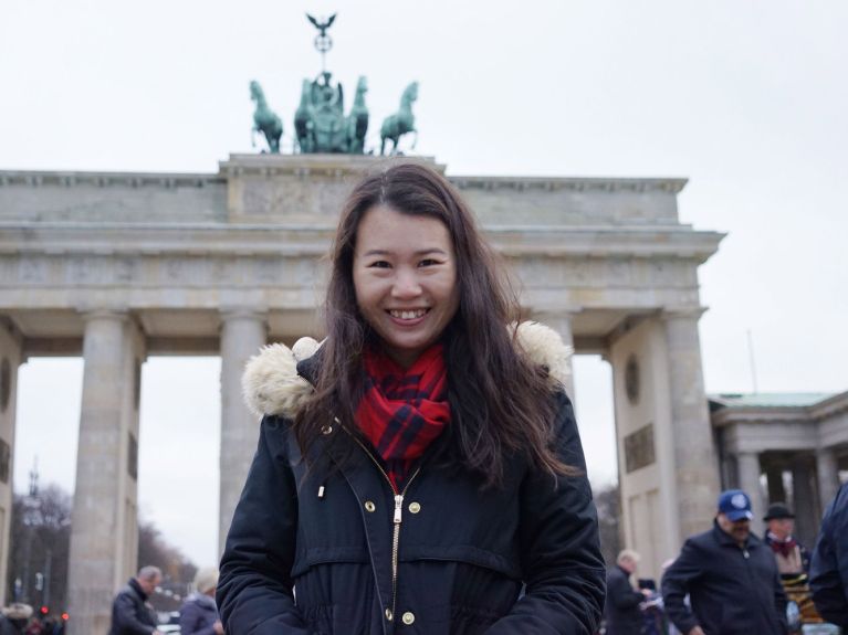 Shan Huang forscht bei der Senckenberg-Gesellschaft in Frankfurt. Shan Huang forscht bei der Senckenberg-Gesellschaft in Frankfurt.