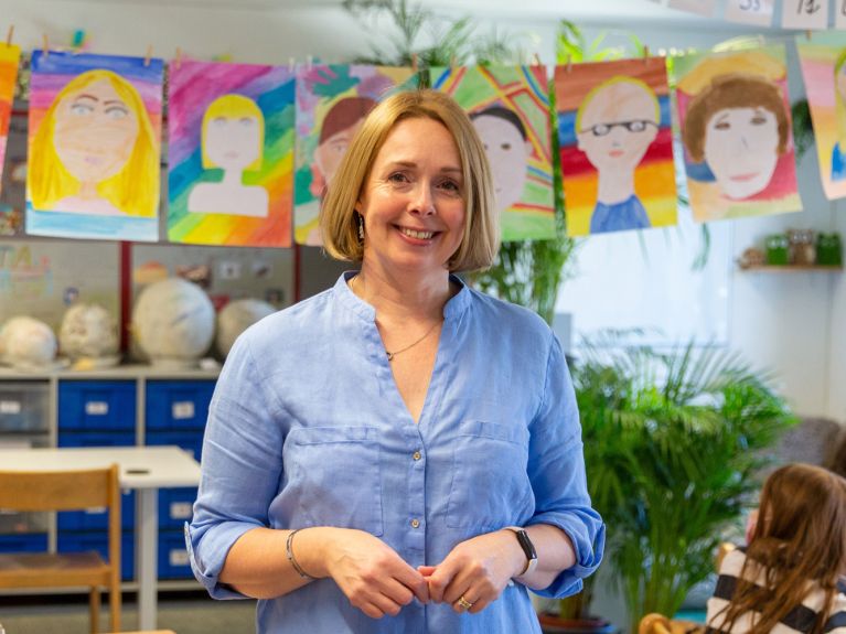 Claire Snoddy travaille en Allemagne en tant qu’enseignante.