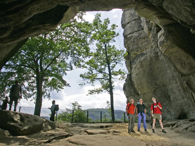 Kuhstall rock gate Kuhstall rock gate