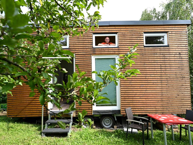 Fully fledged standalone home: tiny house in Germany