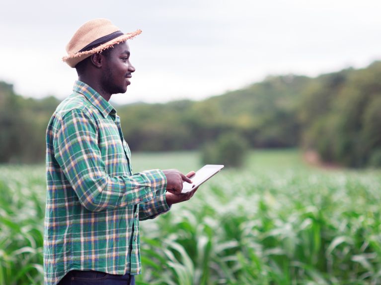 La digitalización ayuda a los agricultores.