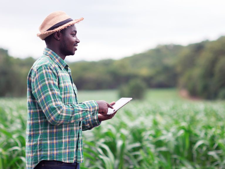 Digitalisierung hilft Farmern.