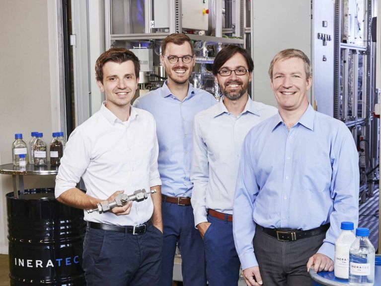 The team that founded the Ineratec start-up 