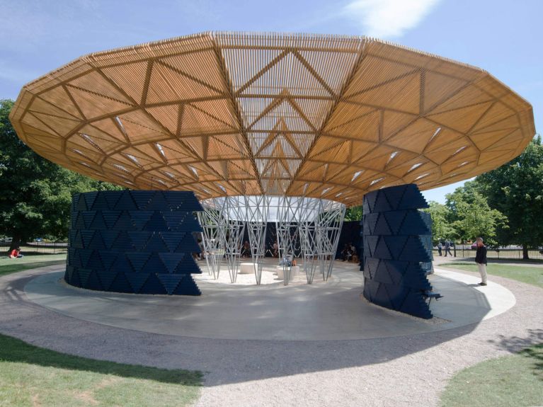 Kérés Pavillion für die Serpentine Galleries in London 2017 Kérés Pavillion für die Serpentine Galleries in London 2017