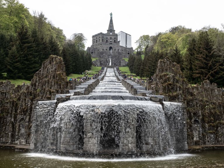 Park górski Wilhelmshöhe w Kassel figuruje na liście światowego dziedzictwa UNESCO.