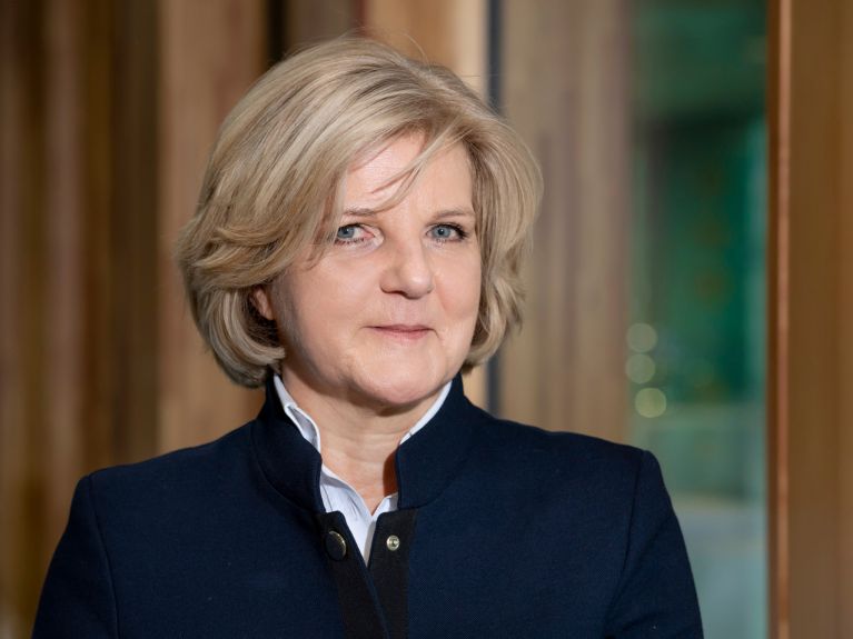 Martina Brockmeier，从2022年年中开始担任莱布尼茨联合会主席。