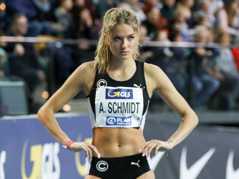 The track-and-field athlete Alica Schmidt