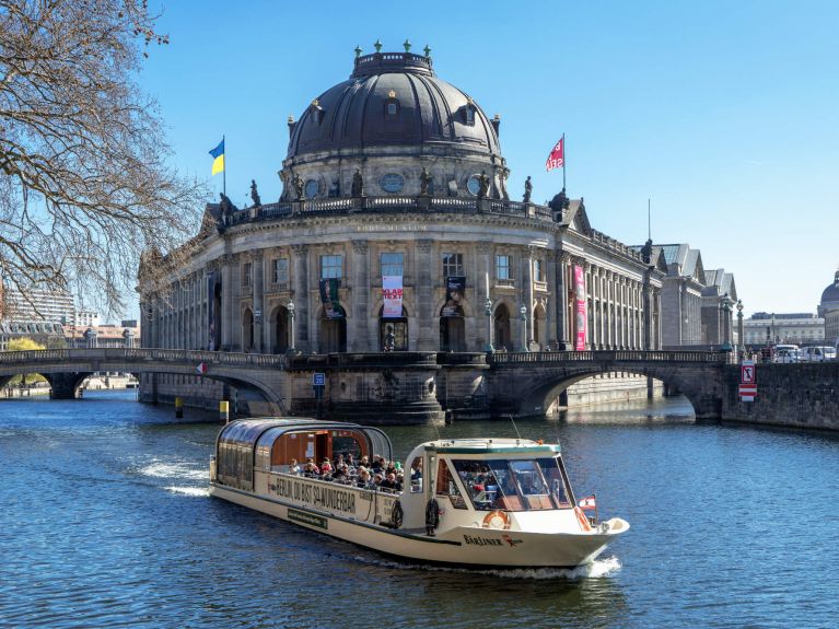 Bode Museum at the tip of Museum Island in Berlin 