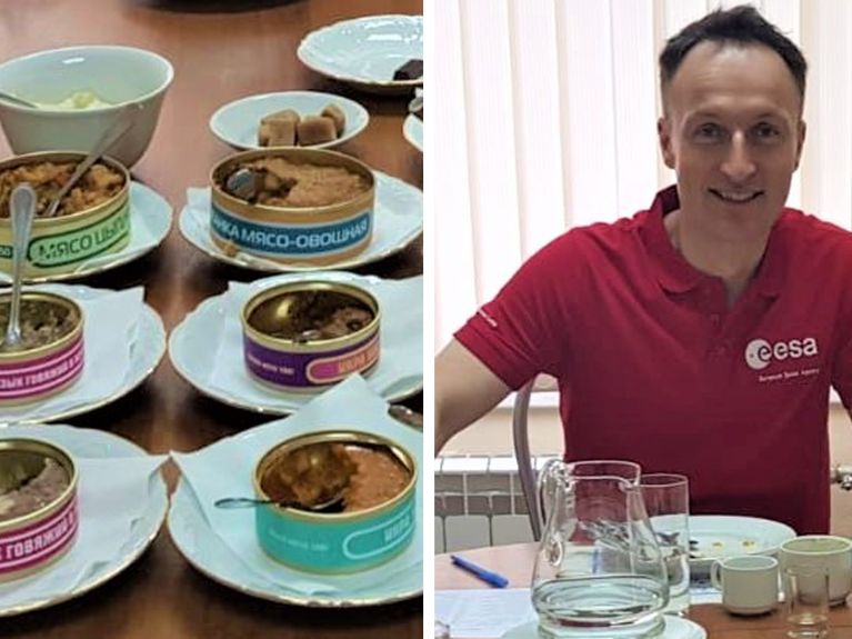  In addition to a predetermined supply of basic foodstuffs, astronauts are also allowed to take bonus food with them onto the ISS. Which is why Matthias Maurer has also been trying out Russian space food.