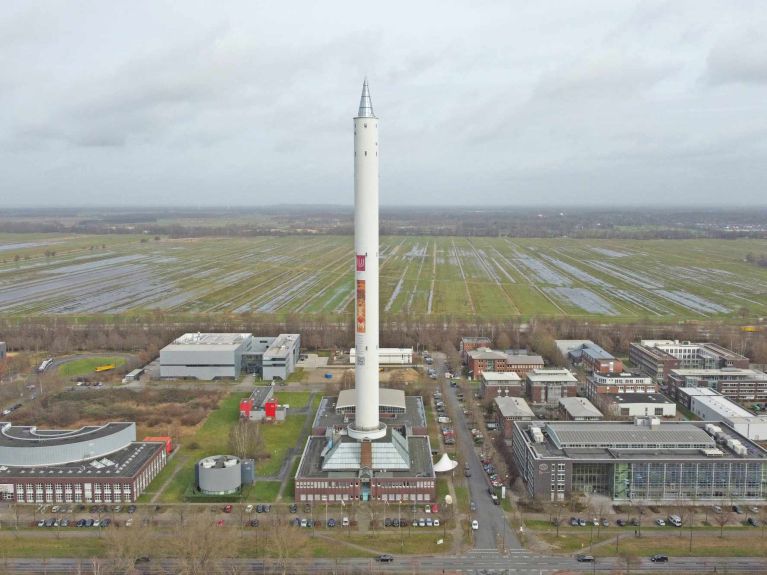 For 30 years, the drop tower in Bremen has been the world’s leading site for microgravity research.