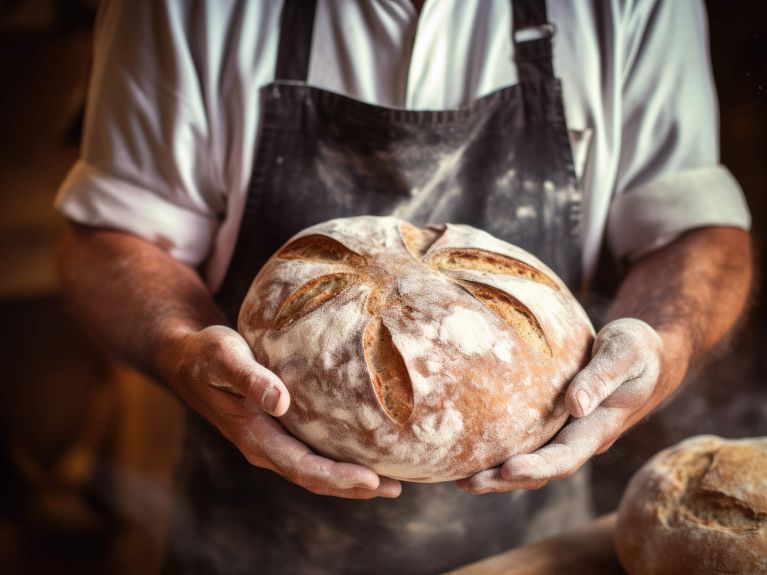 饮食文化：德国以其面包的多样性而闻名。