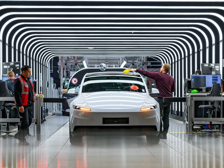 Tesla-Produktion