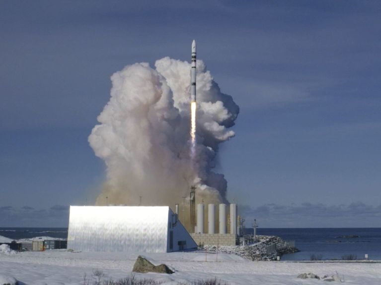 Deutsche Rakete: erfolgreicher Testflug 