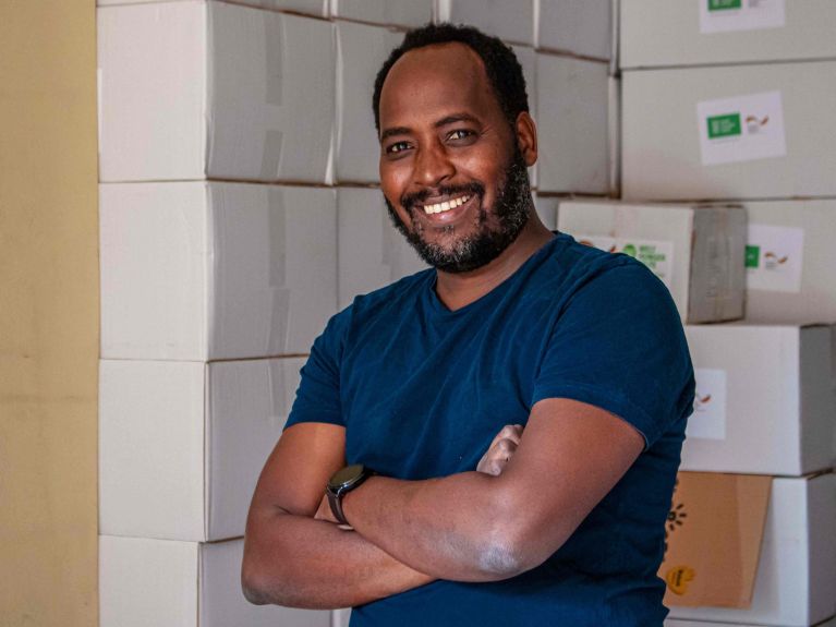 Jackson Nabaala a travaillé pour la Welthungerhilfe en Turquie. Jackson Nabaala a travaillé pour la Welthungerhilfe en Turquie.
