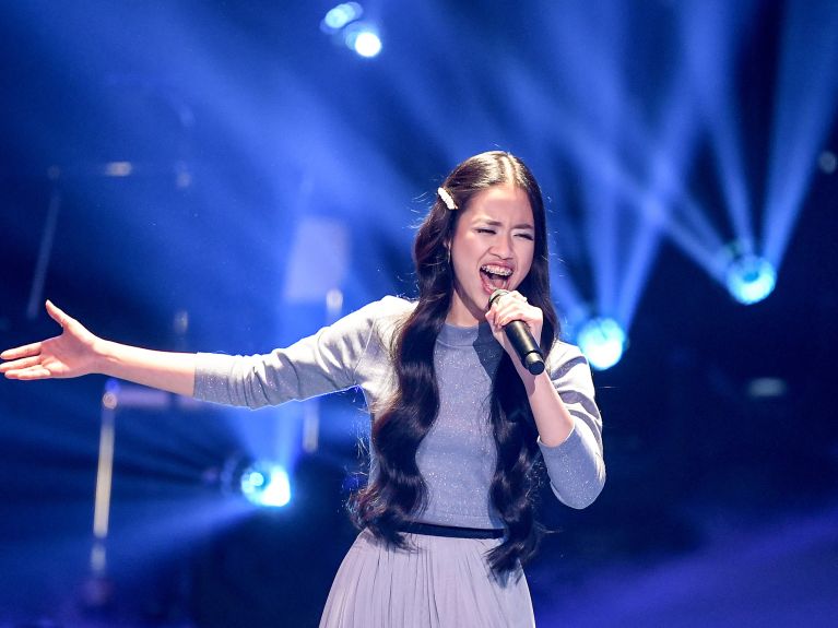 Voice of Germany: Teilnehmerin Claudia Emmanuela Voice of Germany: Teilnehmerin Claudia Emmanuela