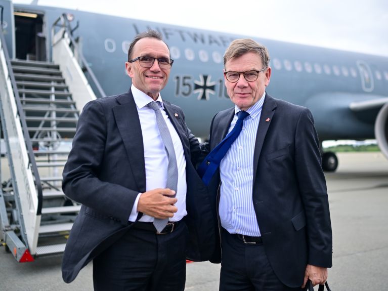 Johann Wadephul e Espen Barth Eide
