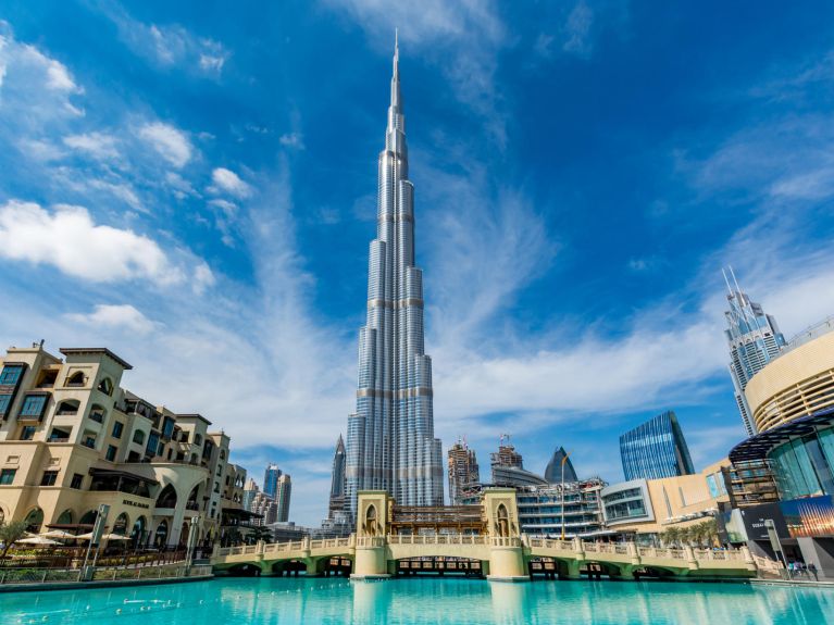 Bauer AG was involved in construction of the Burj Khalifa tower in Dubai. 