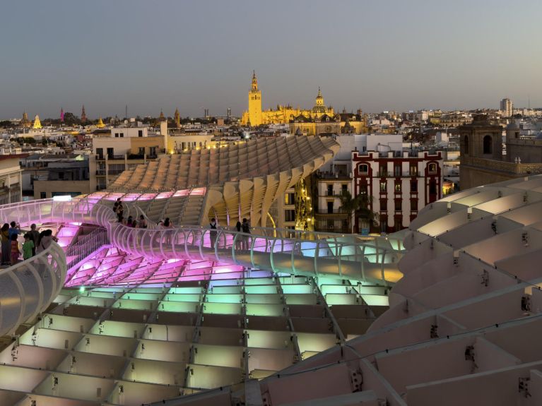 Metropol Parasol in Sevilla, Jürgen Mayer H. Metropol Parasol in Sevilla, Jürgen Mayer H.