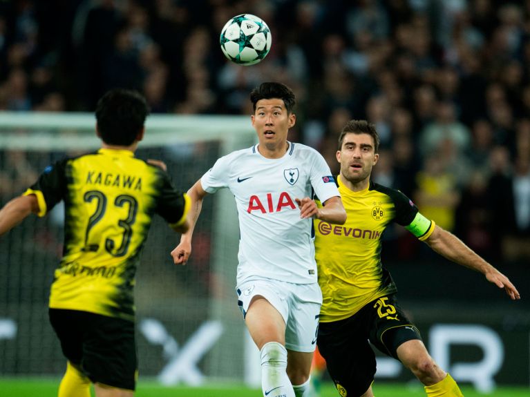 Südkoreas Top-Spieler Heung Min Son.