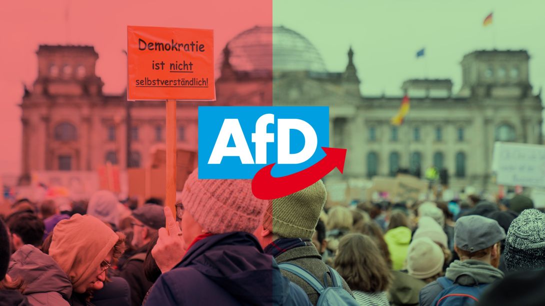 Über ein mögliches Verbotsverfahren gegen die AfD wird in Deutschland diskutiert. 