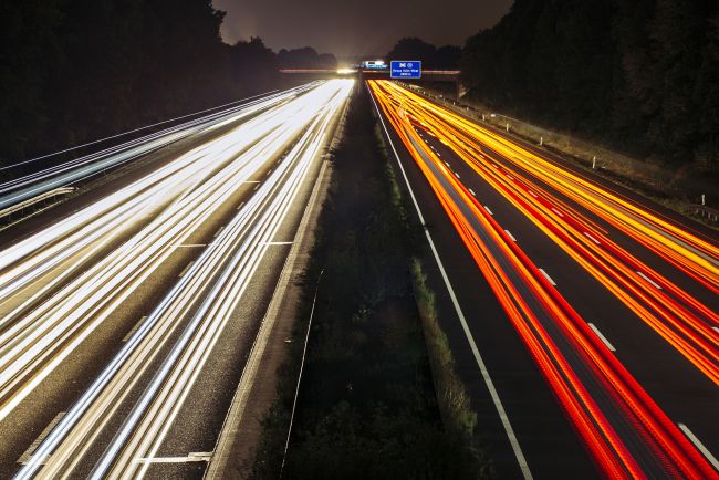 Autobahn, Bargeld, CO2-Bilanz Autobahn, Bargeld, CO2-Bilanz