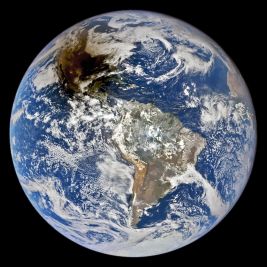 Prise de vue de la NASA de la Terre depuis l’espace