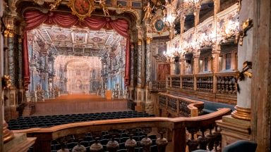 The Margravial Opera House in Bayreuth is a World Heritage site.