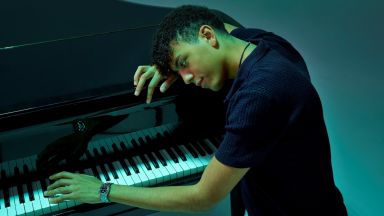 Louis Philippson al piano