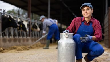 Around 877,000 people work in the agricultural sector in Germany. 