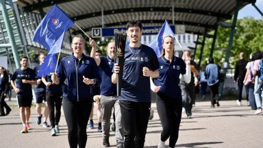 Die Fackel der Spiele kommt nach Bochum. Die Fackel der Spiele kommt nach Bochum.