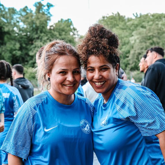 Zeynep Kucak und Sanna El-Agha