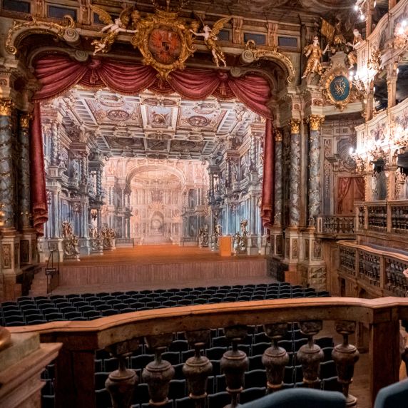 Das Markgräfliche Opernhaus in Bayreuth zählt zum Weltkulturerbe.
