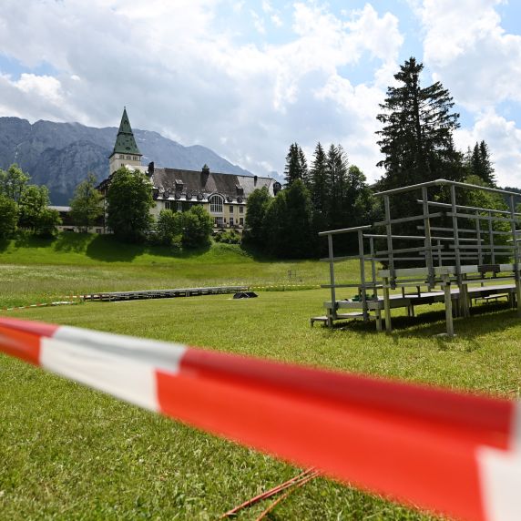 Schloss Elmau in den bayerischen Alpen