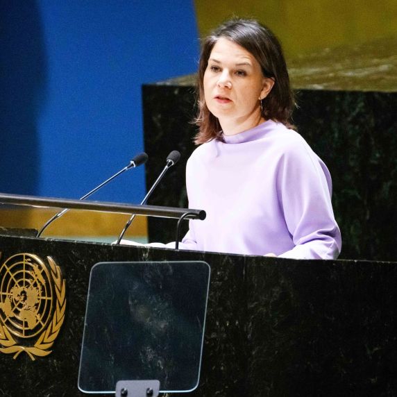 Außenministerin Baerbock vor der UN-Generalversammlung
