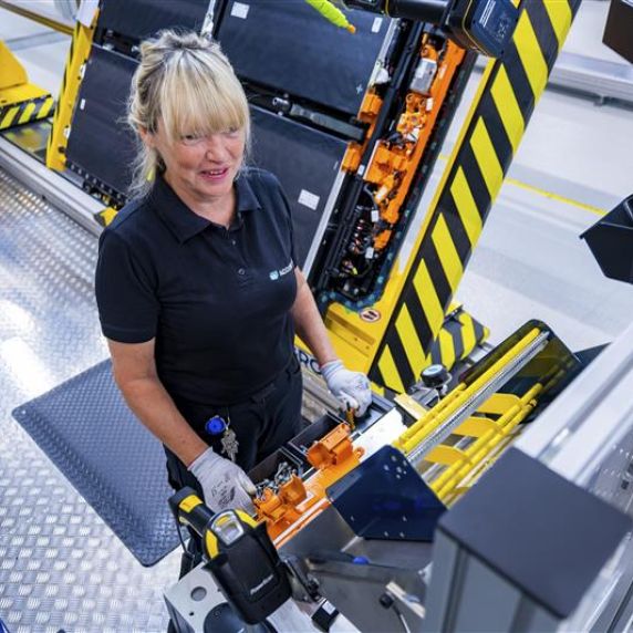 Fertigungsanlage für Autobatterien in Sachsen 