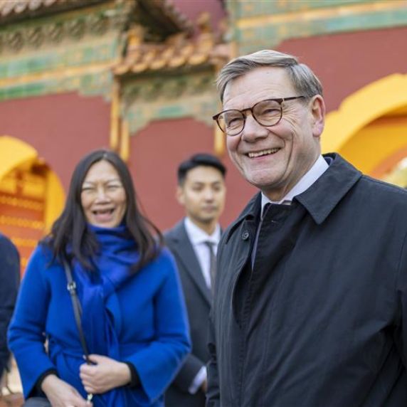 Außenminister Johann Wadephul zu Besuch in China.