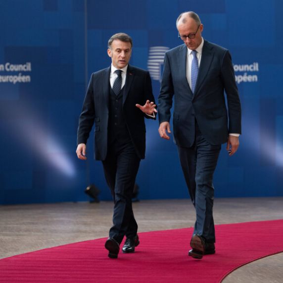 Emmanuel Macron und Friedrich Merz