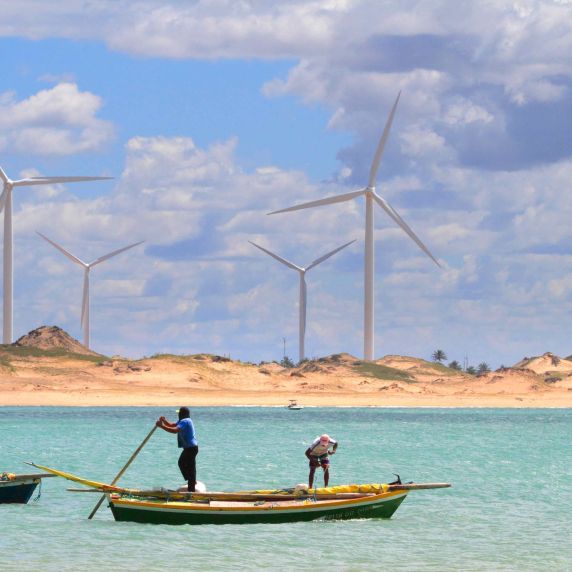 Windräder in Ceará, einem Vorreiter bei Erneuerbaren Energien