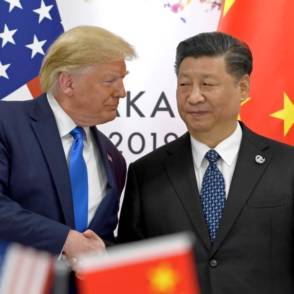 US President Donald Trump and China’s President Xi Jinping 