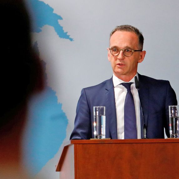 Außenminister Heiko Maas stellt das Konzept vor.