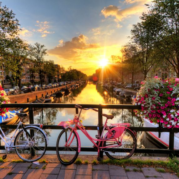 In den Niederlanden gibt es mehr Räder als Einwohner. 