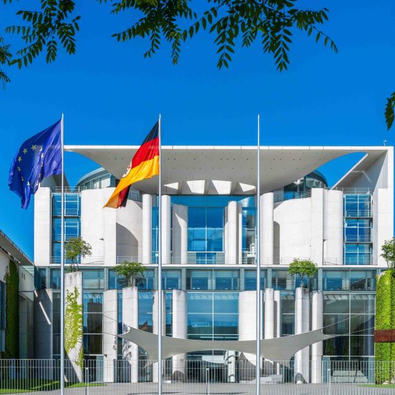 Bundeskanzleramt in Berlin 