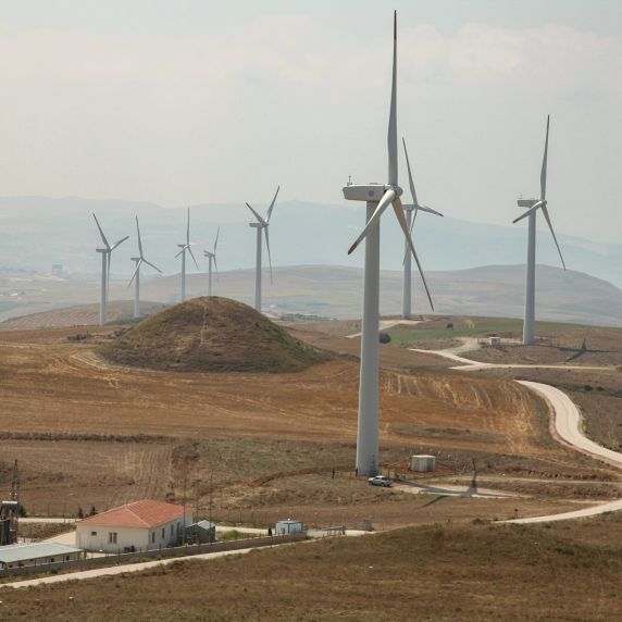 Windpark am Marmara-Meer