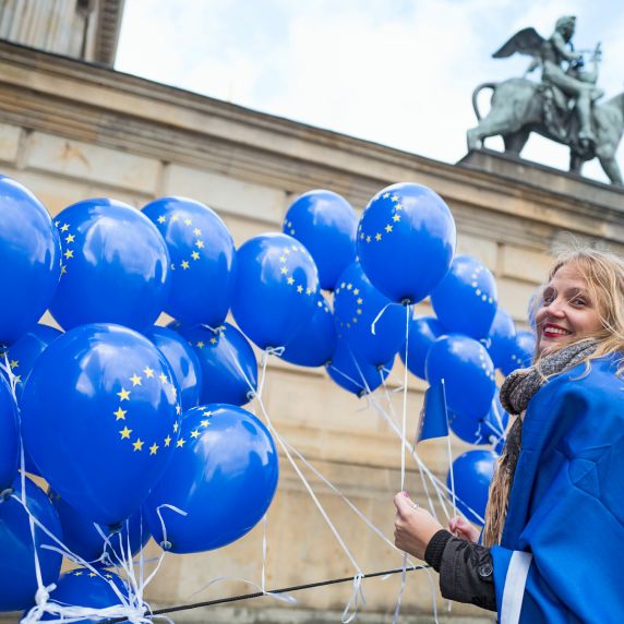 Die Initiative Pulse of Europe entstand in Deutschland.