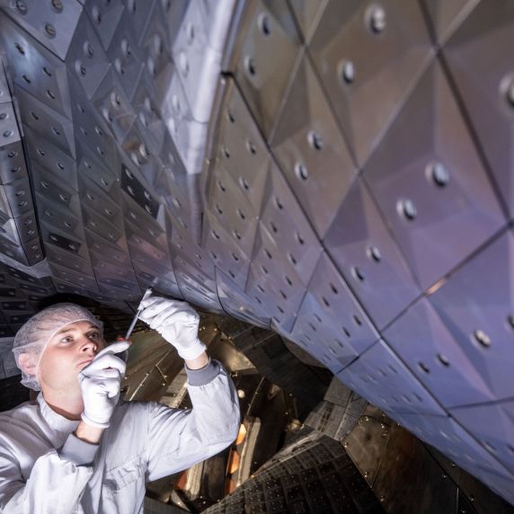 Forschungsreaktor „Wendelstein 7-X“ in Greifswald