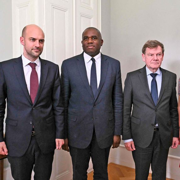 Jean-Noel Barrot, David Lammy, Johann Wadephul, Kaja Kallas